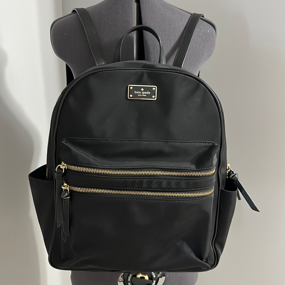 Excellent, like new condition Kate Spade nylon backpack